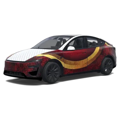 로고 적용 (das logo verwenden) – 테슬라 Model Y 랩핑