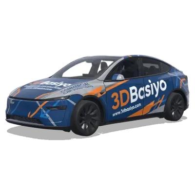 3DBasiyo商業車（a commercial car (3DBasiyo).） – 特斯拉 Model Y 塗裝