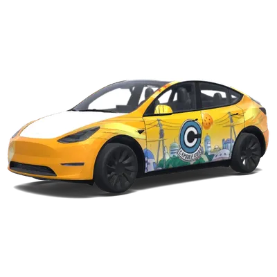 未來特蘭克斯 – 特斯拉 Model Y 塗裝