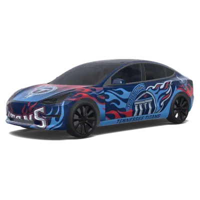 Titans Tennessee 2026 (Use the latest 2026 Tennessee Titans branding.) – covering Tesla Model 3