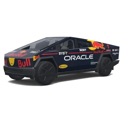 Oracle Red Bull Cybertruck – Tesla Cybertruck Wrap