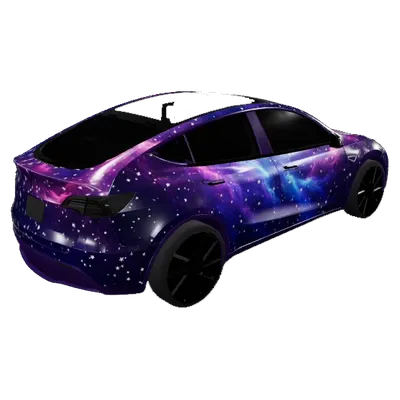 Nebula Sky – Tesla Model Y wrap