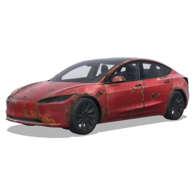 Rusty Red – Tesla Model 3 wrap