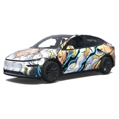 雲裝路飛 – 特斯拉 Model Y 塗裝