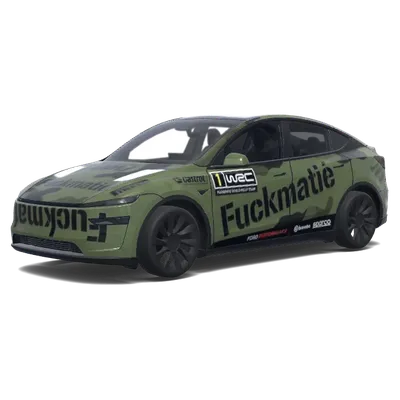 WRC – Tesla Model Y wrap