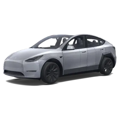银色隐形车衣 – 特斯拉 Model Y 涂装