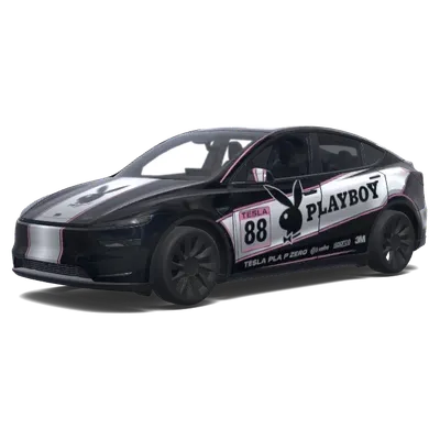 Playboy Speedster – Tesla Model Y Wrap