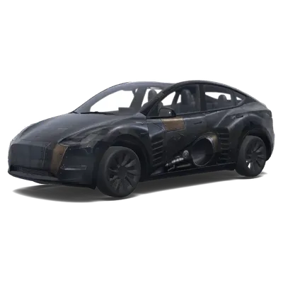 1989 배트모빌 (1989 batmobile.) – 테슬라 Model Y 랩핑