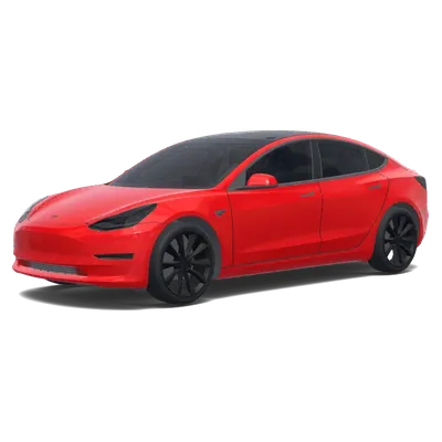 홍콩 택시 (Hong Kong Taxi. Colors: red.) – 테슬라 Model 3 랩핑