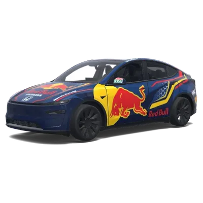 Racing f1 redbull. – Tesla Model Y wrap