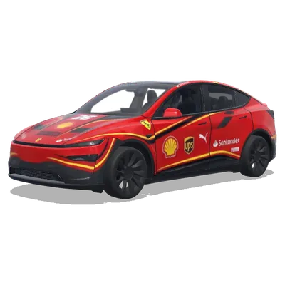Ferrari S26 Red – Tesla Model Y wrap
