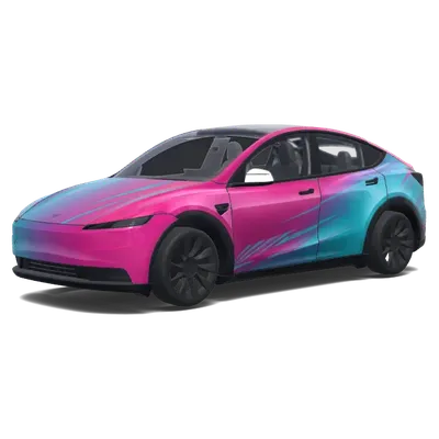 Sportlich aggressiv girly – Tesla Model Y Wrap