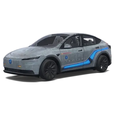 Style Enterprise D Star Trek (スタートレックのエンタープライズD風にして.) – covering Tesla Model Y