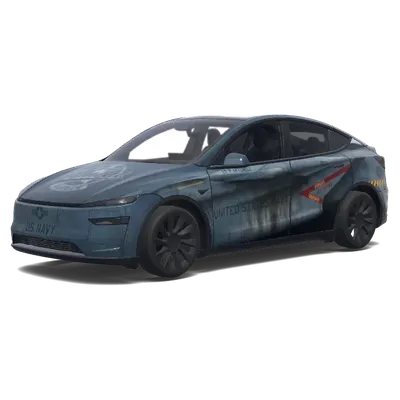 top gun. – Tesla Model Y wrap