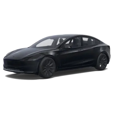 black mercedes. – Tesla Model 3 wrap