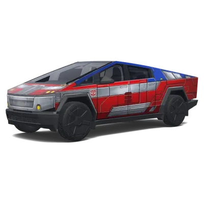 Optimus Prime Cybertruck – Tesla Cybertruck Wrap