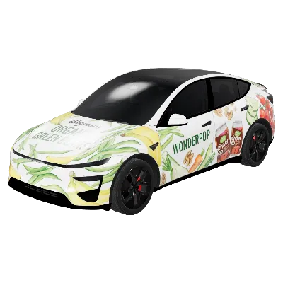 Fresh Market Wrap – Tesla Model Y wrap
