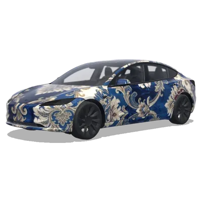 Chelsea. – Tesla Model 3 wrap