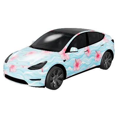 Surfs Up – Tesla Model Y wrap