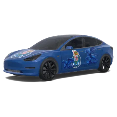 FC Porto (F.C.Porto) – Tesla Model 3 Wrap