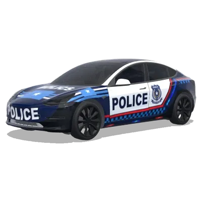 Somalia Police Patrol – Tesla Model 3 wrap