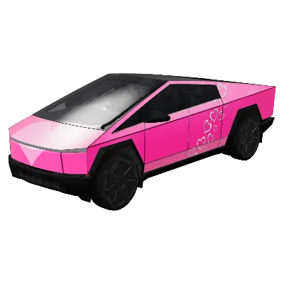 발렌타인 사이버트럭 (Valentine's CyberTruck) – 테슬라 Cybertruck 랩핑