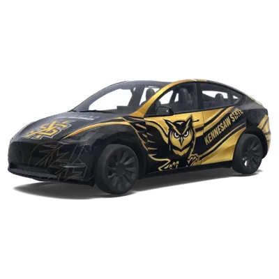 Kennesaw State – Tesla Model Y Wrap