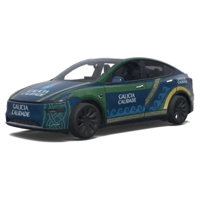 Galicia Calidade (galicia calidade.) – wrap para Tesla Model Y