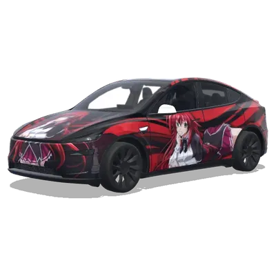 莉雅絲·吉蒙裡（Rias Gremory High School DXD） – 特斯拉 Model Y 塗裝