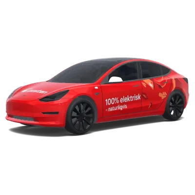 エレクトリック・フレーム・ラップ – テスラ Model 3 ラッピング