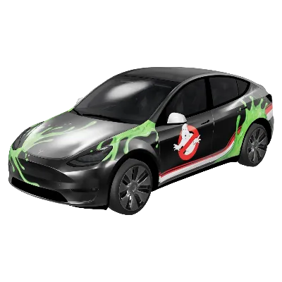 고스트버스터즈 모델 Y 구형 (Ghostbusters - Model Y Pre-2025 (Original)) – 테슬라 Model Y 랩핑
