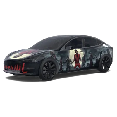 Michael Jackson Thriller. – Tesla Model 3 wrap