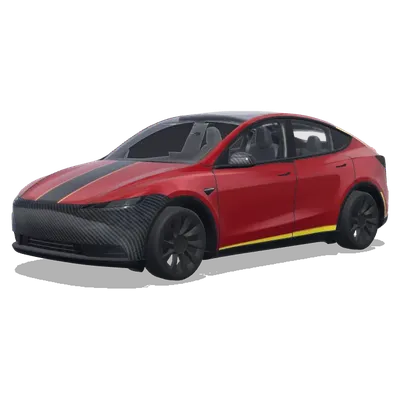 法拉利F1風格 – 特斯拉 Model Y 塗裝