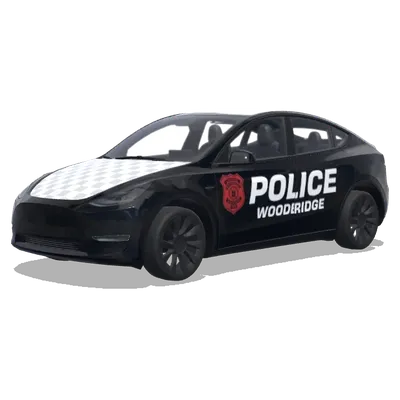 Woodbridge Police – Tesla Model Y wrap
