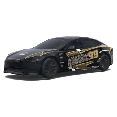 Fahrzeuglackierung Nachahmung (模仿這台車的塗裝) – Tesla Model S Wrap