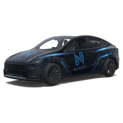 Tesla Brand Wrap – Tesla Model Y wrap