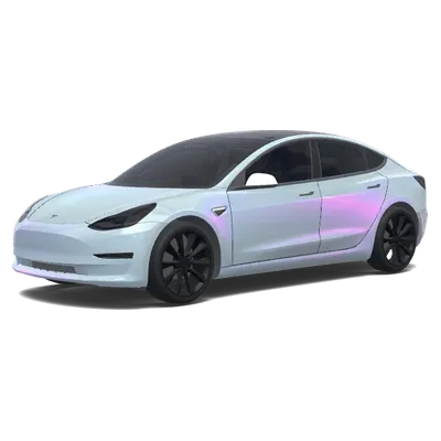 Farbwechsel Folie – Tesla Model 3 Wrap
