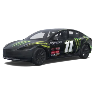 Monster – covering Tesla Model 3