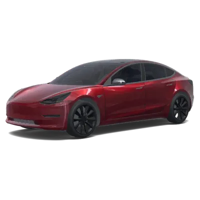 Soul Red Crystal – Tesla Model 3 Wrap