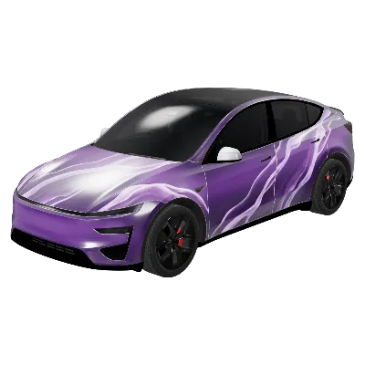 보라색 플라즈마 (Purple Plasma) – 테슬라 Model Y 랩핑