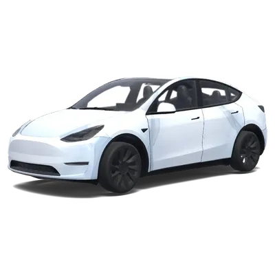 baymax. Colors: white. – Tesla Model Y wrap