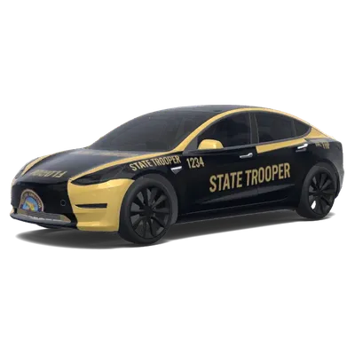 Florida Highway Patrol – Tesla Model 3 wrap