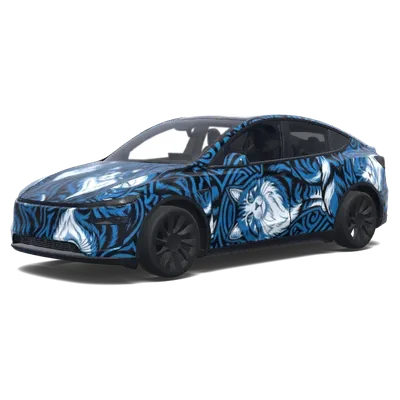 Katzen-Design – Tesla Model Y Wrap