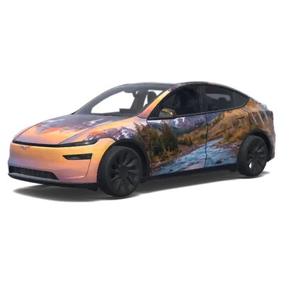 Colorado Naturmotiv – Tesla Model Y Wrap