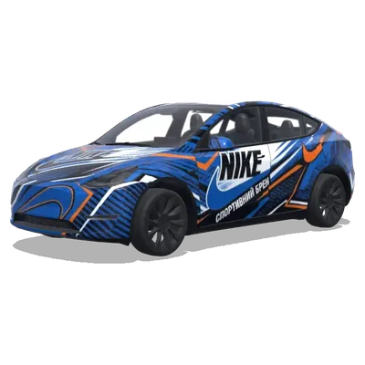 耐克品牌（nike бренд спортивний і логотип.） – 特斯拉 Model Y 塗裝