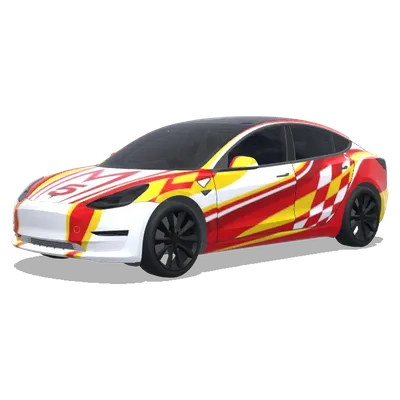 speedracer. – Tesla Model 3 wrap