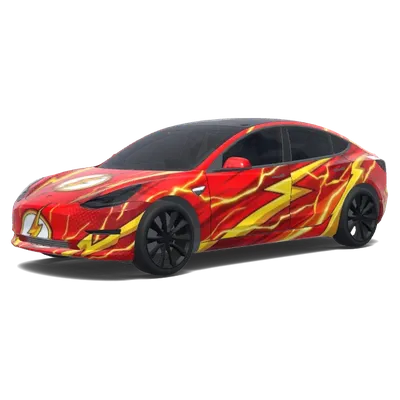 The Flash (The flash.) – covering Tesla Model 3