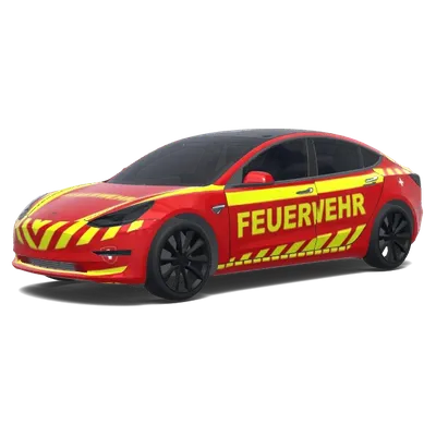 Schweizer Feuerwehr – Tesla Model 3 Wrap