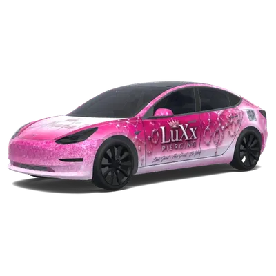 Moana Schriftzug Heck – Tesla Model 3 Wrap