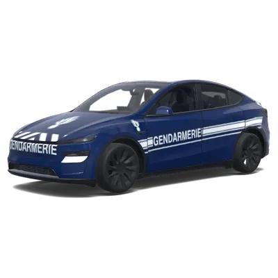 French Gendarmerie – Tesla Model Y wrap